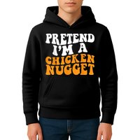 Chicken Lazy Halloween Costume Pretend I'M A Chicken Nugget Kids Hoodie