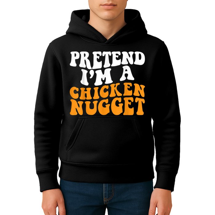 Chicken Lazy Halloween Costume Pretend I'M A Chicken Nugget Kids Hoodie