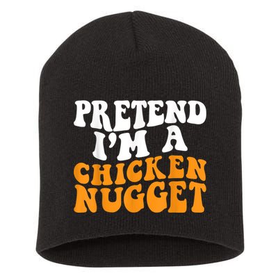 Chicken Lazy Halloween Costume Pretend I'M A Chicken Nugget Short Acrylic Beanie