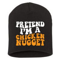 Chicken Lazy Halloween Costume Pretend I'M A Chicken Nugget Short Acrylic Beanie