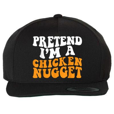 Chicken Lazy Halloween Costume Pretend I'M A Chicken Nugget Wool Snapback Cap