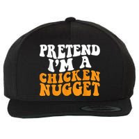 Chicken Lazy Halloween Costume Pretend I'M A Chicken Nugget Wool Snapback Cap