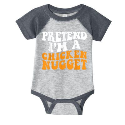 Chicken Lazy Halloween Costume Pretend I'M A Chicken Nugget Infant Baby Jersey Bodysuit