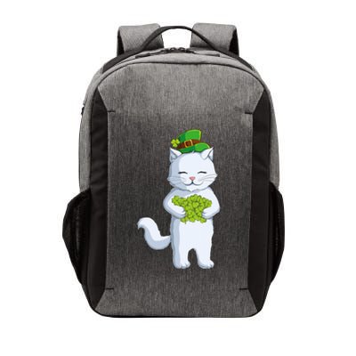 Cat Leprechaun Happy St Patricks Day Irish Shamrock Funny Gift Vector Backpack