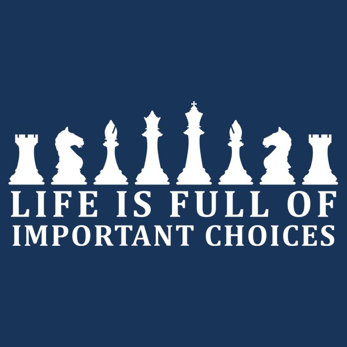 Chess Life Is Full Of Important Choices Infant Baby Jersey Bodysuit