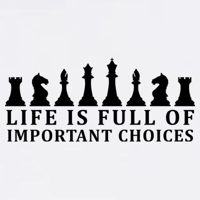 Chess Life Is Full Of Important Choices T-Shirt