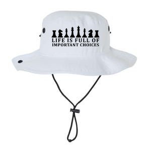 Chess Life Is Full Of Important Choices Legacy Cool Fit Booney Bucket Hat