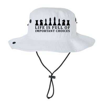 Chess Life Is Full Of Important Choices Bucket Hat