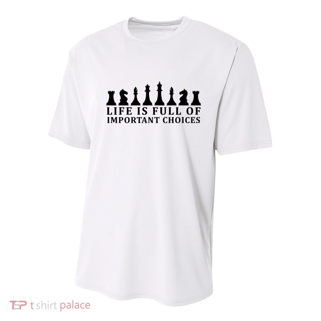 Chess Life Is Full Of Important Choices Youth Performance Sprint T-Shirt