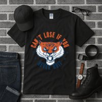 Can't Lose If You Never Quit Tiger Hustle Motivation Tall T-Shirt
