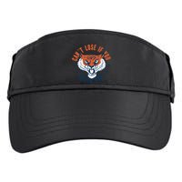 Can't Lose If You Never Quit Tiger Hustle Motivation Adult Drive Performance Visor