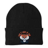 Can't Lose If You Never Quit Tiger Hustle Motivation Beanie