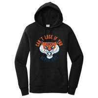 Can't Lose If You Never Quit Tiger Hustle Motivation Women's Pullover Hoodie