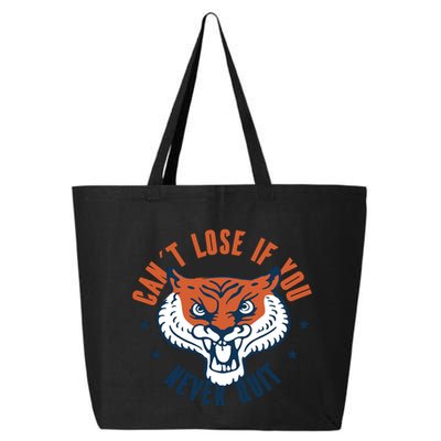 Can't Lose If You Never Quit Tiger Hustle Motivation 25L Jumbo Tote