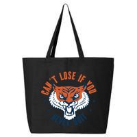 Can't Lose If You Never Quit Tiger Hustle Motivation 25L Jumbo Tote