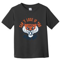 Can't Lose If You Never Quit Tiger Hustle Motivation Toddler T-Shirt