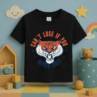 Can't Lose If You Never Quit Tiger Hustle Motivation Toddler T-Shirt