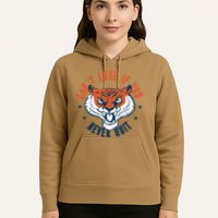 Can't Lose If You Never Quit Tiger Hustle Motivation Hoodie