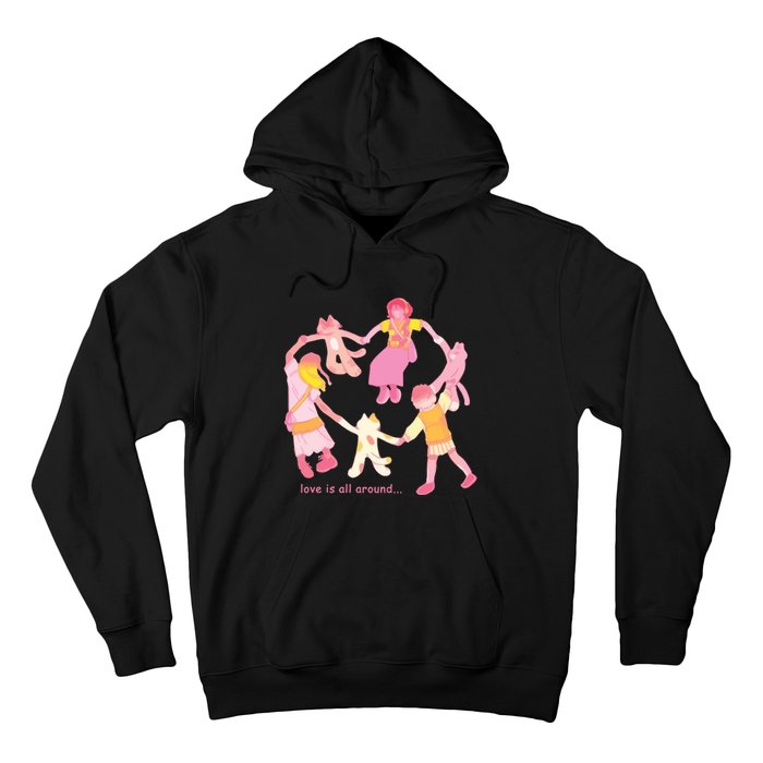 Cozybao Love Is All Around Hoodie