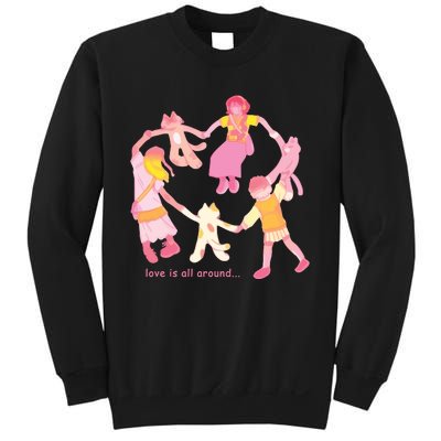 Cozybao Love Is All Around Sweatshirt