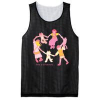 Cozybao Love Is All Around Mesh Reversible Basketball Jersey Tank