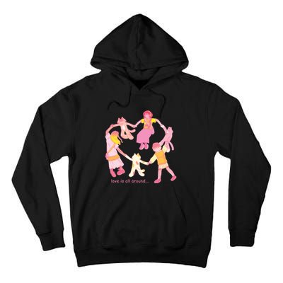 Cozybao Love Is All Around Tall Hoodie