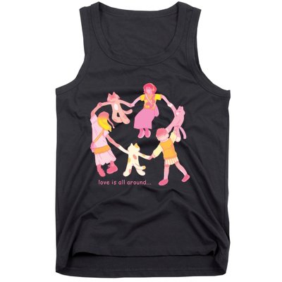 Cozybao Love Is All Around Tank Top