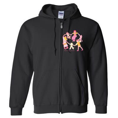 Cozybao Love Is All Around Full Zip Hoodie