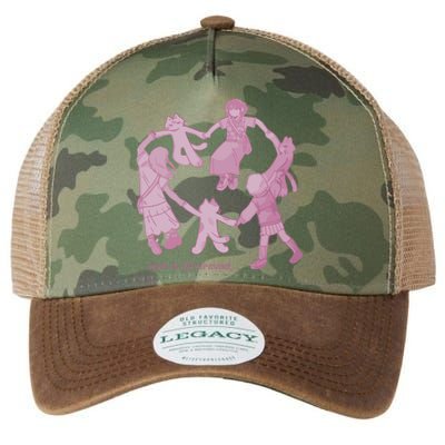 Cozybao Love Is All Around Legacy Tie Dye Trucker Hat