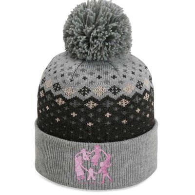 Cozybao Love Is All Around The Baniff Cuffed Pom Beanie