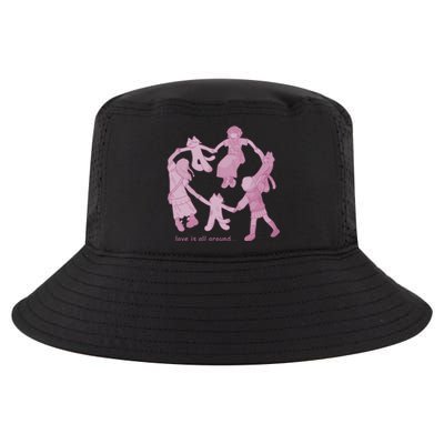 Cozybao Love Is All Around Cool Comfort Performance Bucket Hat