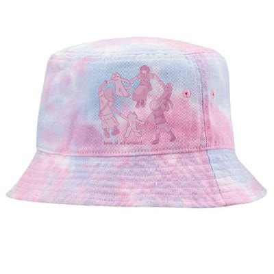 Cozybao Love Is All Around Tie-Dyed Bucket Hat