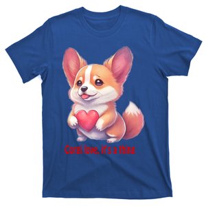 Corgi Love It's A Thing Red Love Heart Dog Valentines Day Gift T-Shirt