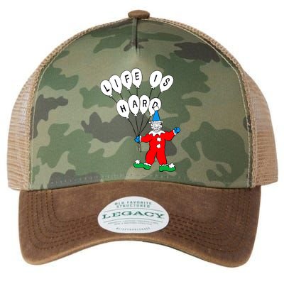 Clown Life Is Hard Legacy Tie Dye Trucker Hat