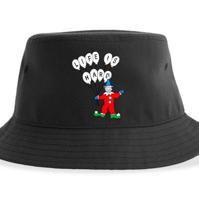 Clown Life Is Hard Sustainable Bucket Hat