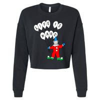 Clown Life Is Hard Cropped Pullover Crew
