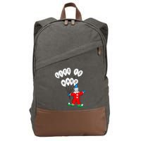 Clown Life Is Hard Cotton Canvas Backpack