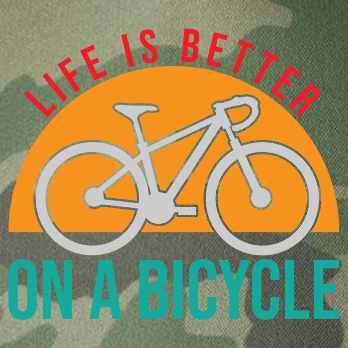 Cycling Life Is Better On A Bicycle Gift Legacy Tie Dye Trucker Hat