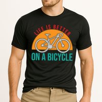 Cycling Life Is Better On A Bicycle Gift Performance Shirt
