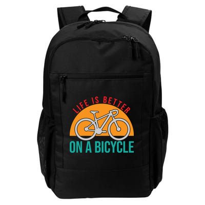 Cycling Life Is Better On A Bicycle Gift Backpack