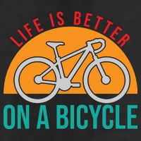Cycling Life Is Better On A Bicycle Gift Golf Towel