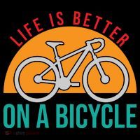 Cycling Life Is Better On A Bicycle Gift Short Acrylic Beanie