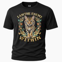 Cat Lovers I Am The Enemy Within Funny I Am The Enemy Within Cooling Performance Crew T-Shirt