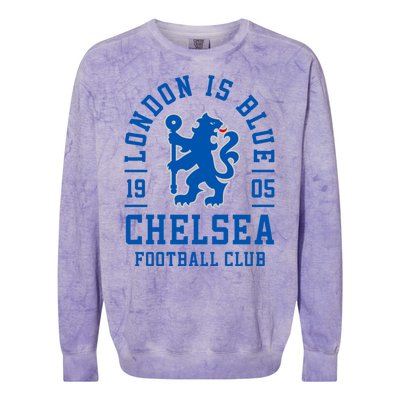 Cool London Is Blue Chelsea Football Soccer Club Colorblast Crewneck Sweatshirt