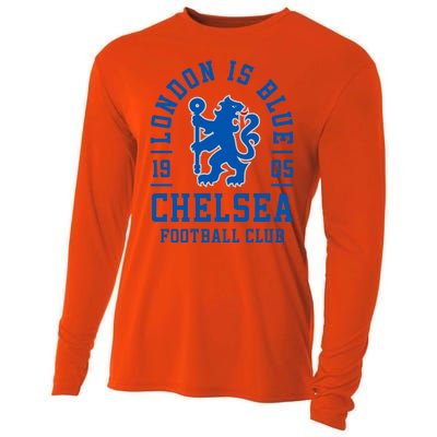 Cool London Is Blue Chelsea Football Soccer Club Cooling Performance Long Sleeve Crew