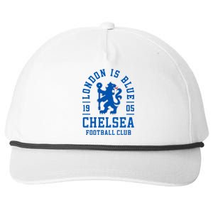 Cool London Is Blue Chelsea Football Soccer Club Snapback Five-Panel Rope Hat