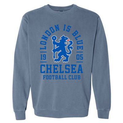 Cool London Is Blue Chelsea Football Soccer Club Garment-Dyed Sweatshirt