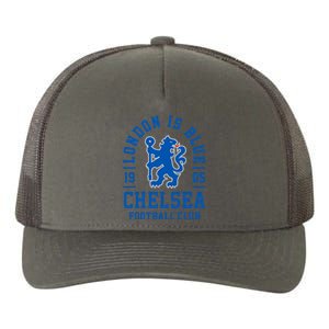 Cool London Is Blue Chelsea Football Soccer Club Yupoong Adult 5-Panel Trucker Hat