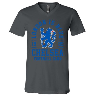 Cool London Is Blue Chelsea Football Soccer Club V-Neck T-Shirt