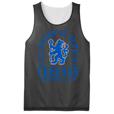 Cool London Is Blue Chelsea Football Soccer Club Mesh Reversible Basketball Jersey Tank